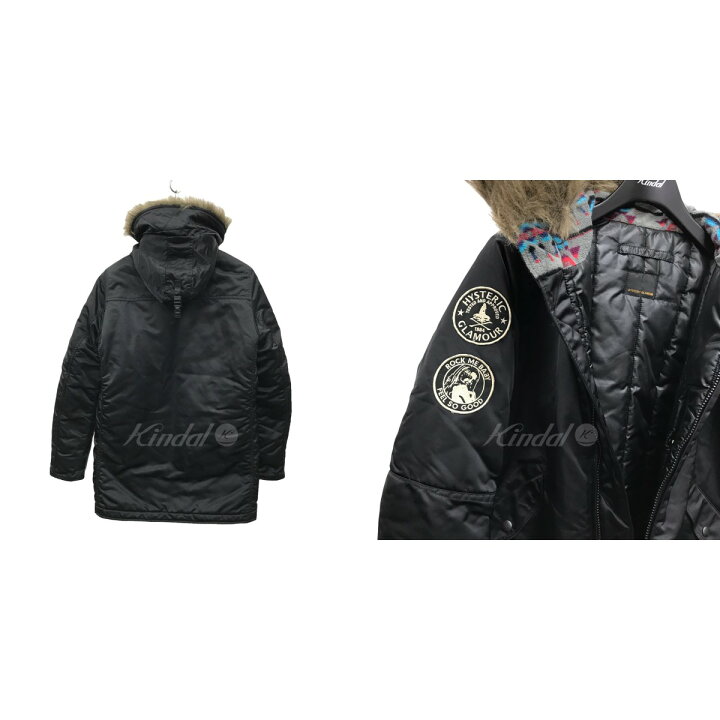 楽天市場】【中古】HYSTERIC GLAMOUR N-3B プリマロフト フライト 