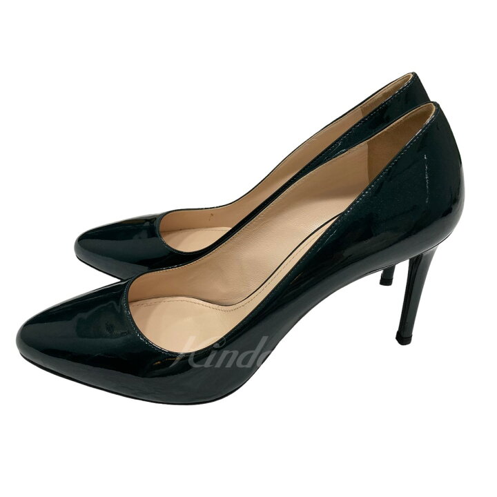 楽天市場】【中古】PRADA ヒールパンプス グリーン サイズ：39 