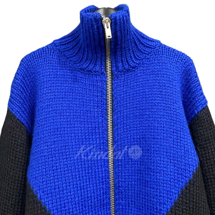 楽天市場】【中古】JIL SANDER 切替ドライバーズニット ブラック 
