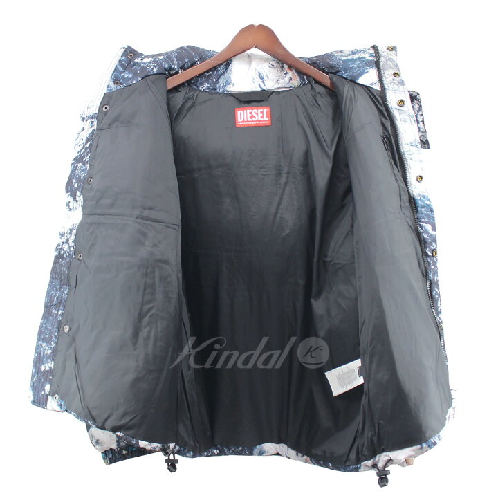 楽天市場】【中古】DIESEL23AW W-Rolfys-Fd-Print ウィンター パデッド  