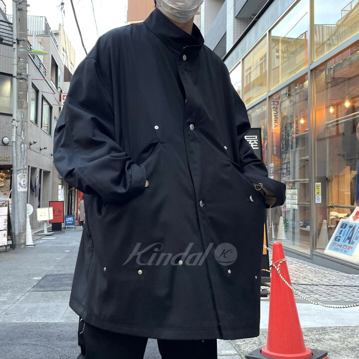 激レア ゴルチェ 来れる リバーシブルモアレ地モッズコート 