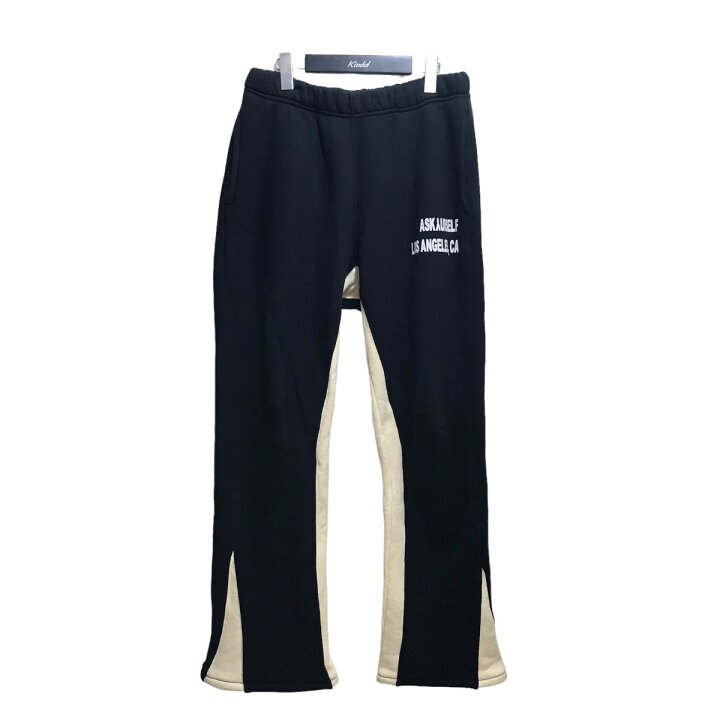 楽天市場】【中古】ASKYURSELFスウェットパンツ ブラック サイズ：L 