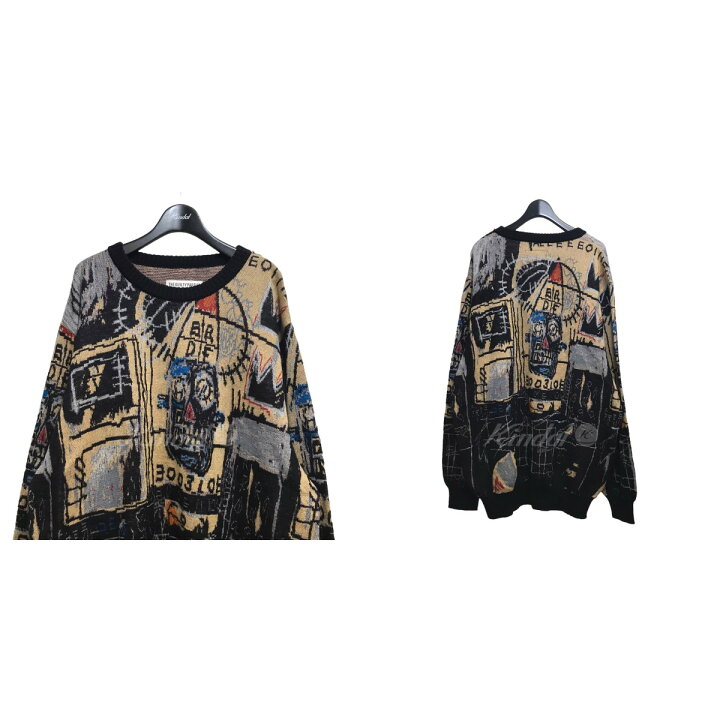 楽天市場】【中古】WACKO MARIA×JEAN-MICHEL BASQUIAT 「MOHAIR KNIT 