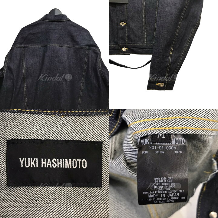 楽天市場】【中古】YUKI HASHIMOTO23SS 「YH UNFINISHED DENIM JACKET