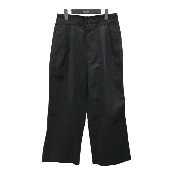 楽天市場】【中古】LOOPE 2タックワイドパンツ 222917 ダークグレー 