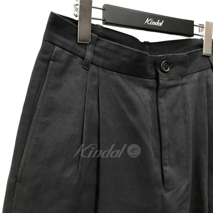 楽天市場】【中古】LOOPE 2タックワイドパンツ 222917 ダークグレー 