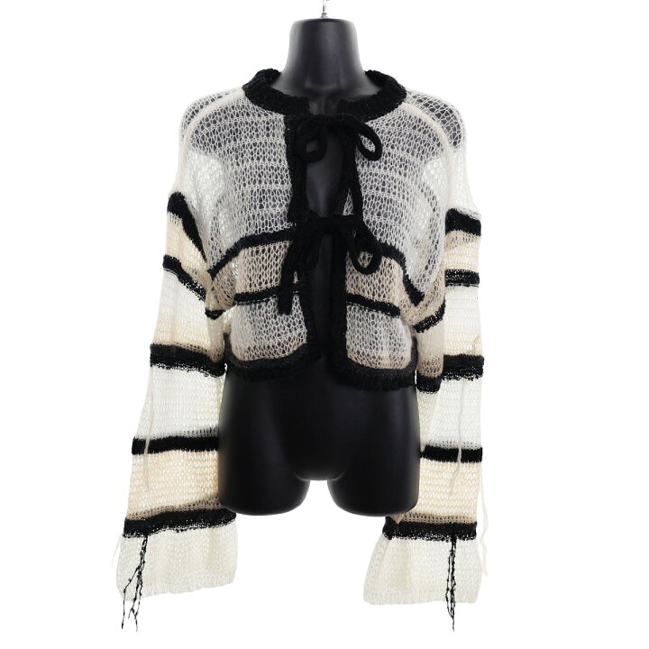 楽天市場】【中古】MAISON SPECIAL Mohair 2way Mesh Knit Cardigan 