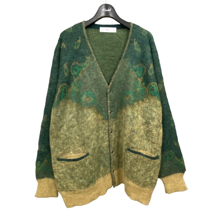 楽天市場】【中古】TOGA VIRILISモヘヤジャガードカーディガン カーキ  