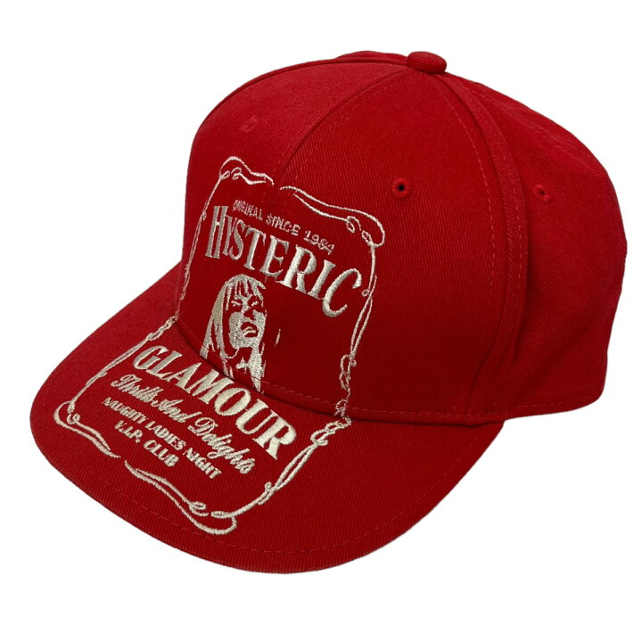 楽天市場】【中古】HYSTERIC GLAMOUR キャップ レッド サイズ 