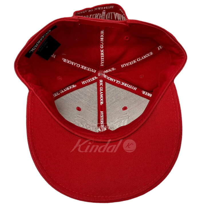 楽天市場】【中古】HYSTERIC GLAMOUR キャップ レッド サイズ 