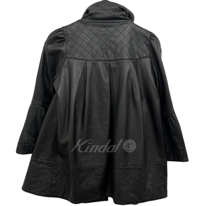 楽天市場】【中古】BURBERRY BLUE LABEL レザージャケット ブラック 