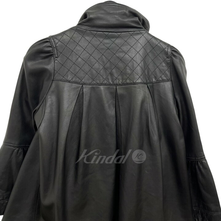 楽天市場】【中古】BURBERRY BLUE LABEL レザージャケット ブラック 