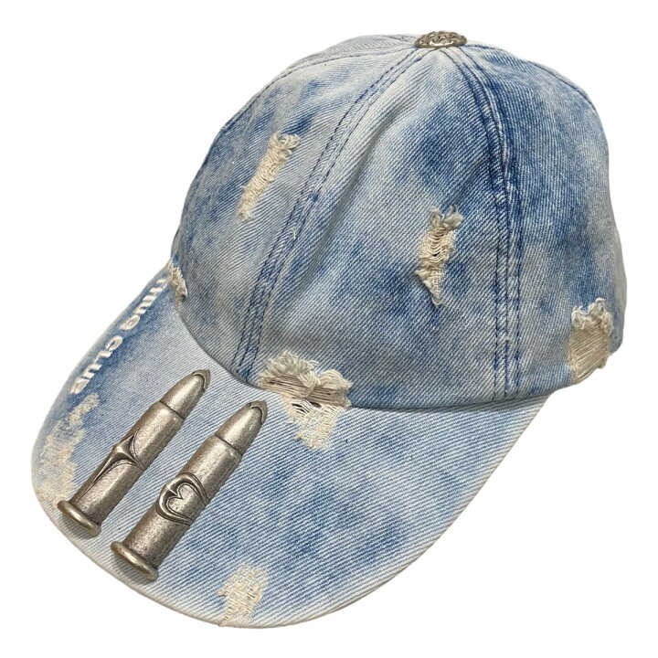 楽天市場】【中古】thug club 「TC Life Cap」キャップ インディゴ 