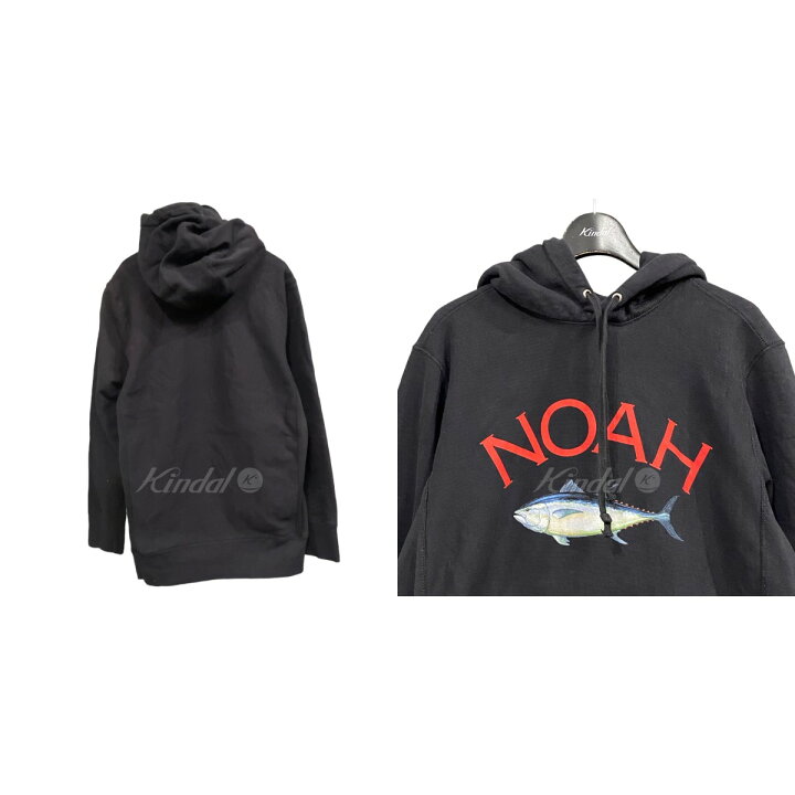 楽天市場】【中古】Noah マグロプリントパーカー ブラック サイズ：M 