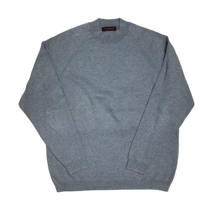 楽天市場】【中古】CABaN コットンカシミヤ クルーネックプルオーバー 