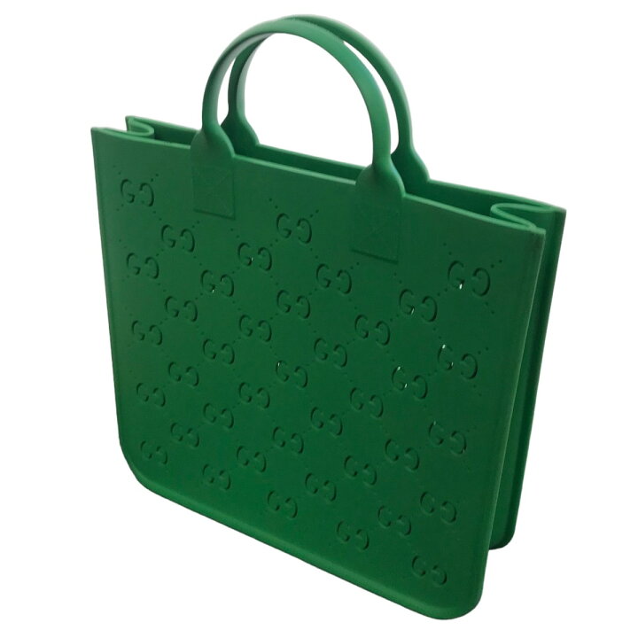 楽天市場】【中古】GUCCIチルドレンズGGラバーバッグ グリーン サイズ  