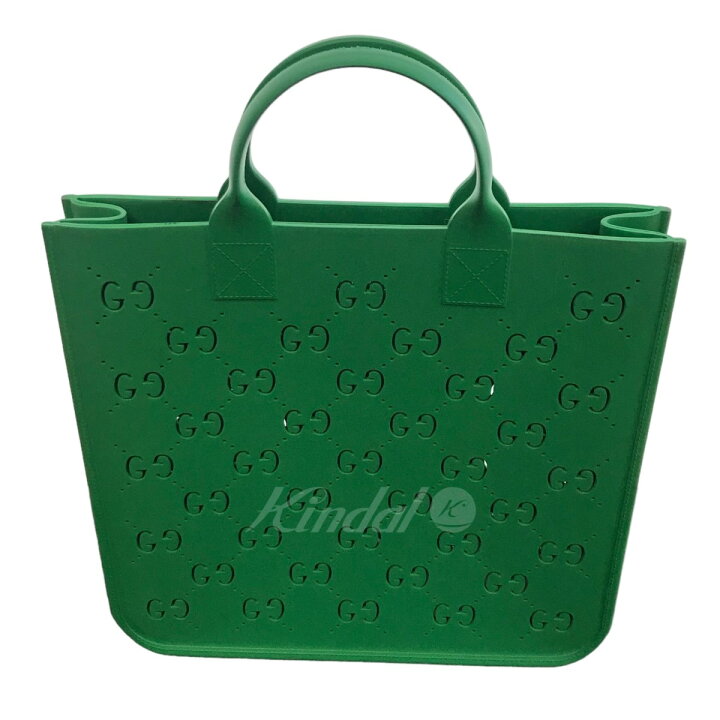 楽天市場】【中古】GUCCIチルドレンズGGラバーバッグ グリーン サイズ  