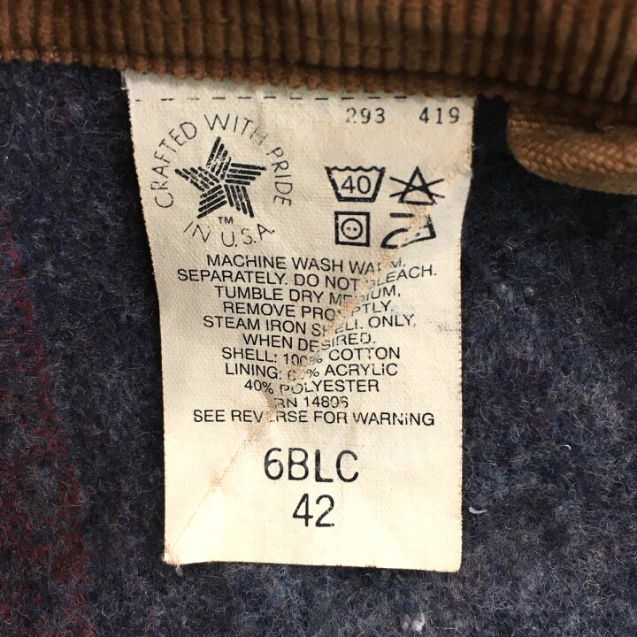 楽天市場】【中古】Carhartt 80s ミシガン／チェアコート 星タグ  