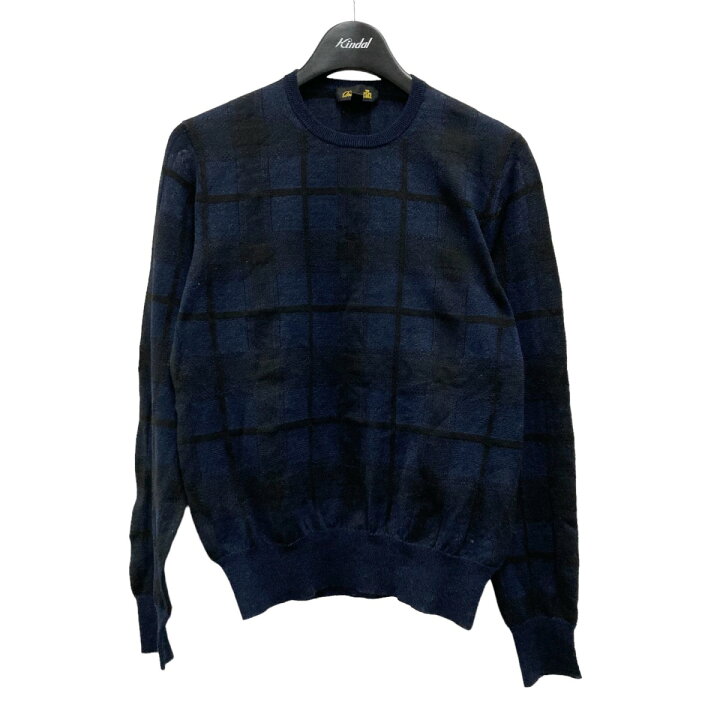 楽天市場】【中古】DRAWERチェッククルーネックニット 6513-299-0788  