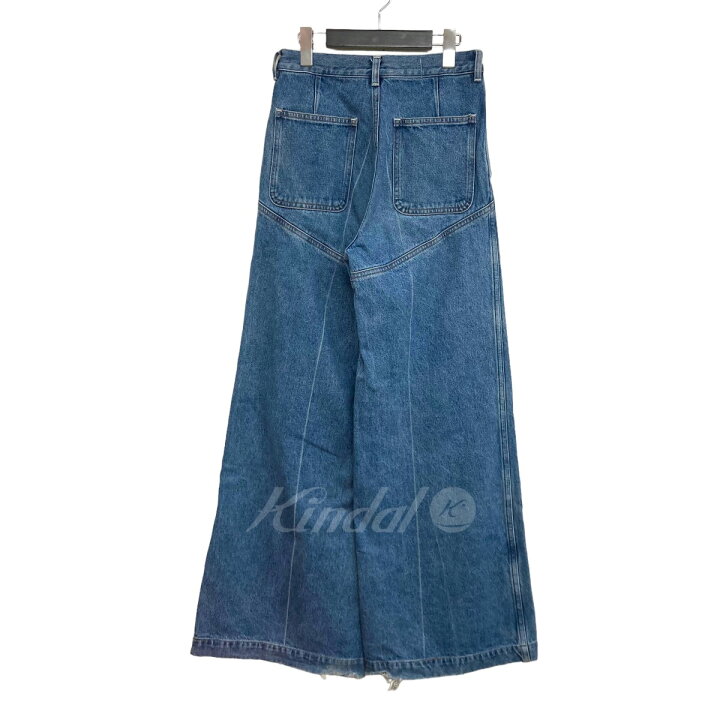 楽天市場】【中古】FUMIKA UCHIDAワイドフレアデニム インディゴ 