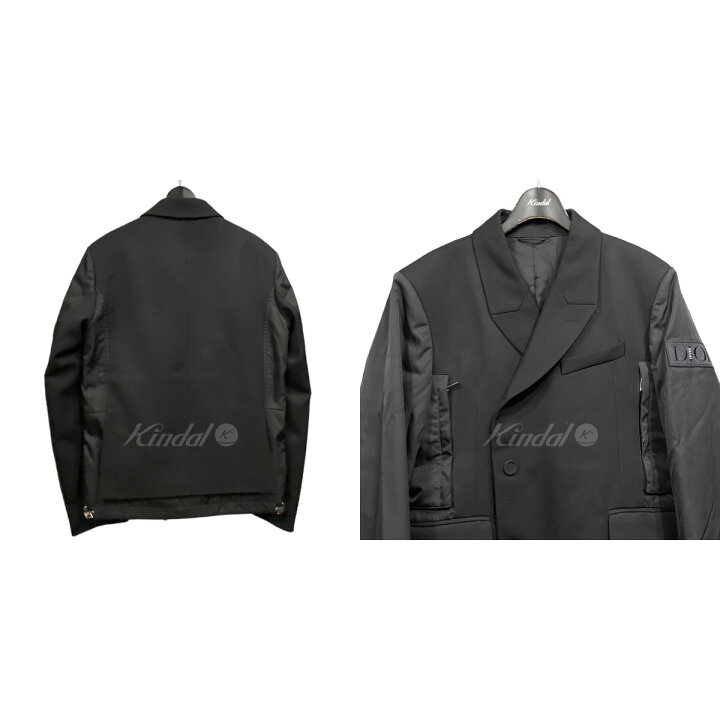 楽天市場】【中古】Dior×sacai 21AW ドッキングダブルブレスト 