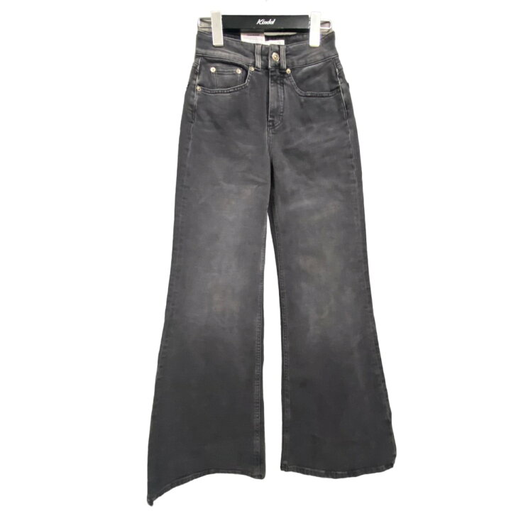 楽天市場】【中古】TOM WOOD フレアデニムパンツ グレー サイズ：W24 
