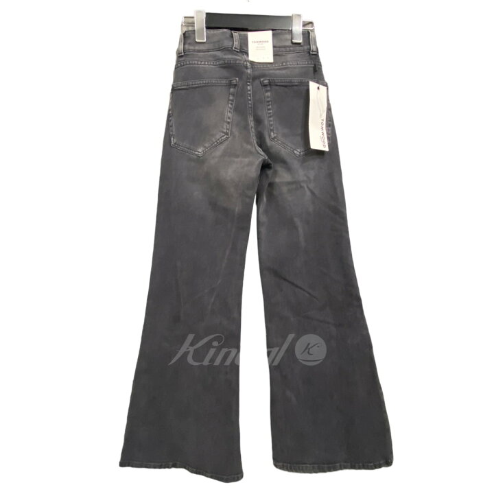 楽天市場】【中古】TOM WOOD フレアデニムパンツ グレー サイズ：W24 