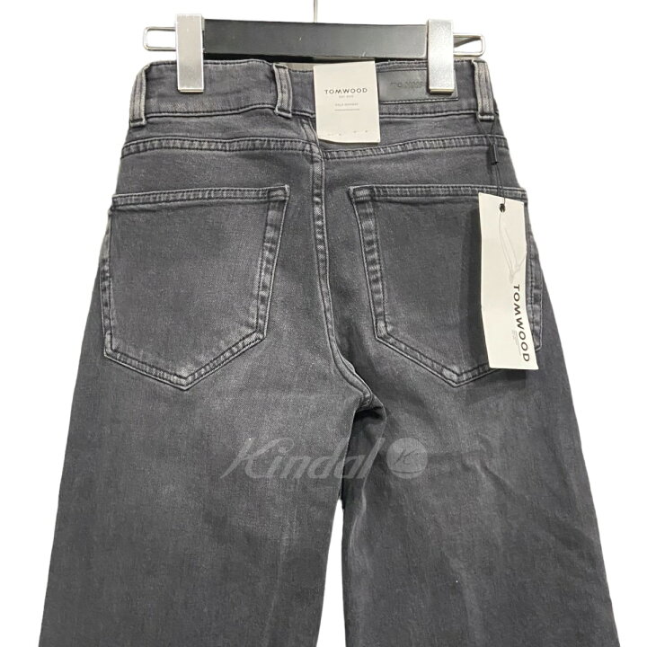 楽天市場】【中古】TOM WOOD フレアデニムパンツ グレー サイズ：W24 