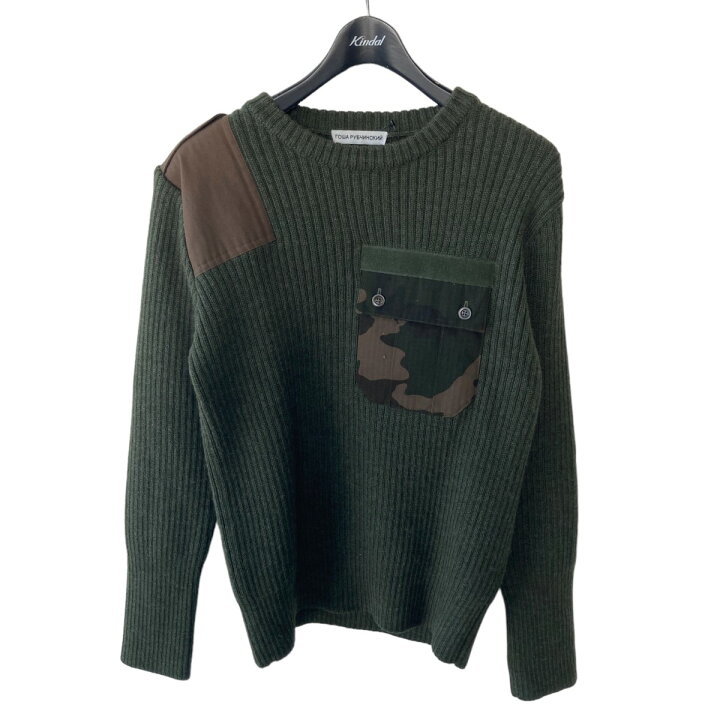 楽天市場】【中古】Gosha Rubchinskiy CAMO P KNIT グリーン サイズ：M  