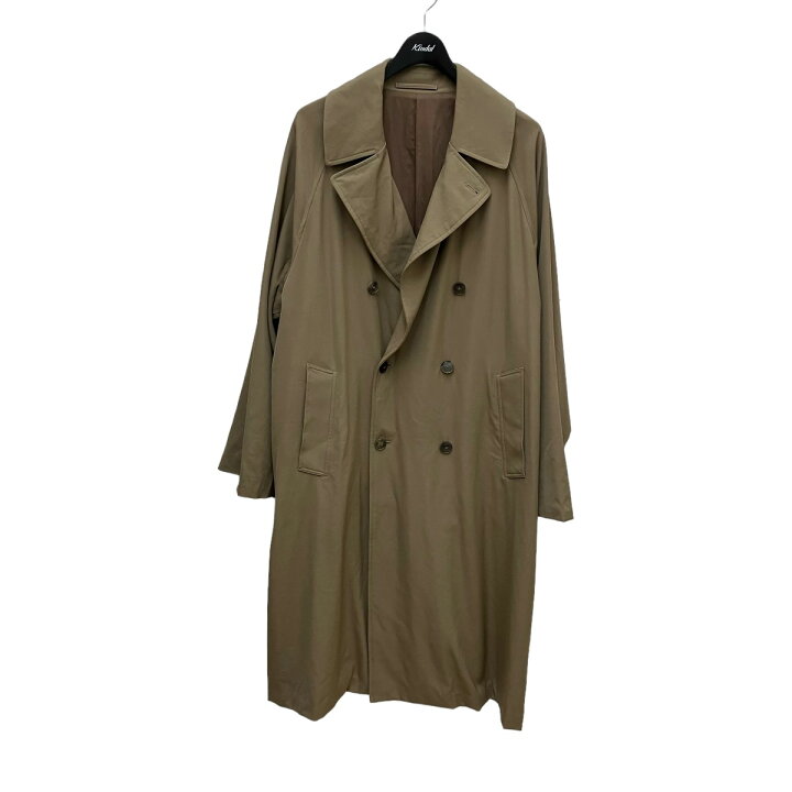 楽天市場】【中古】COMOLI ウールギャバダブルブレステッドコート P01  