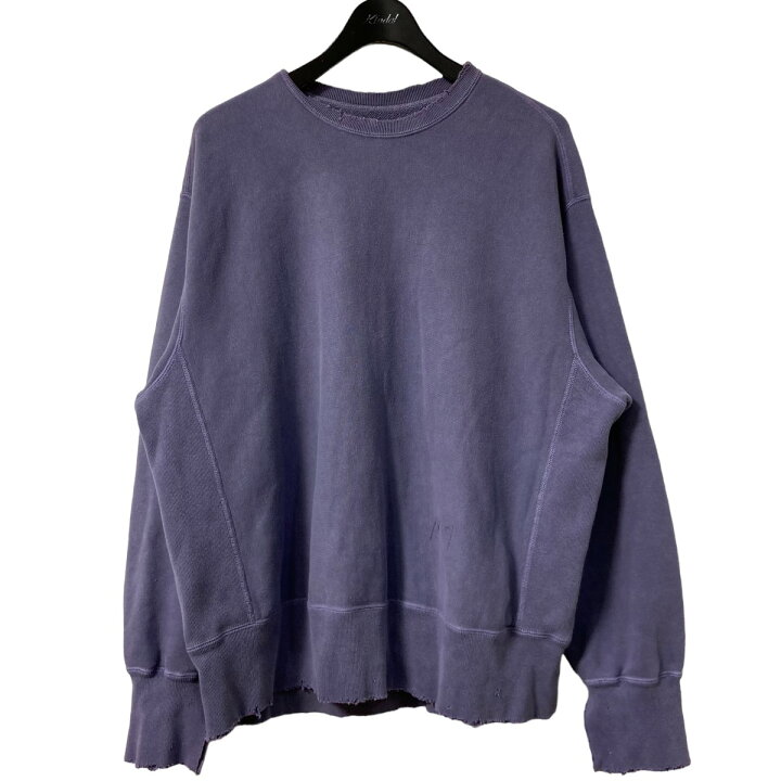 楽天市場】【中古】ANCELLM 2022AW 「DAMAGE SWEAT SHIRT」 ダメージ 