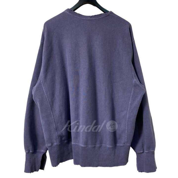 楽天市場】【中古】ANCELLM 2022AW 「DAMAGE SWEAT SHIRT」 ダメージ 