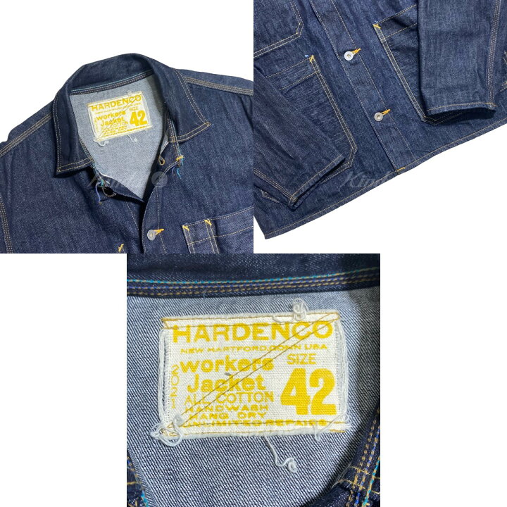 楽天市場】【中古】HARDENCO Workers Jacket ワーカーズジャケット 