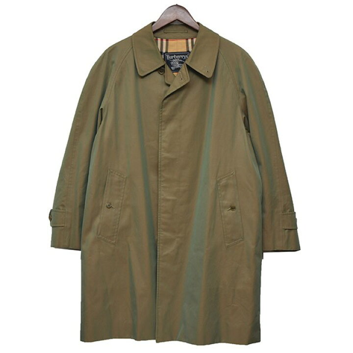 玉虫 burberrys ステンカラーコート（楽天市場】【中古】BURBERRYS 
