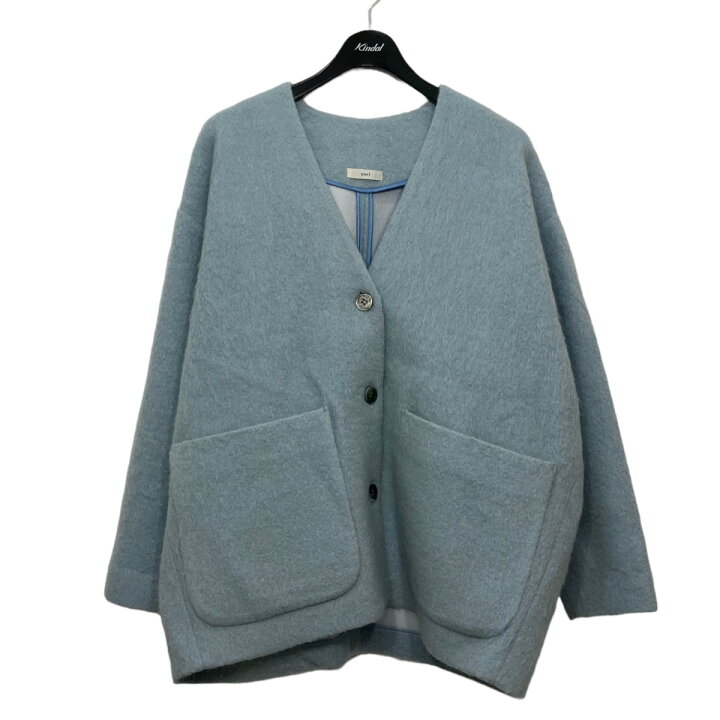 楽天市場】【中古】yori ウールモヘアシャギージャケット YR2125-098AW 