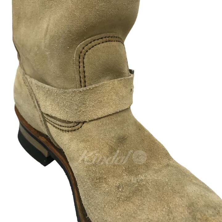 楽天市場】【中古】RED WING 8268 エンジニアブーツ ベージュ サイズ 