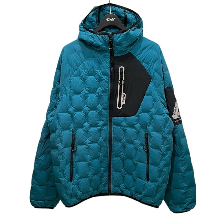 楽天市場】【中古】PALACE PERTEX LIGHTEN UP DOWN JACKET ブルー 