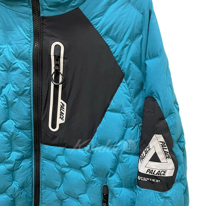 楽天市場】【中古】PALACE PERTEX LIGHTEN UP DOWN JACKET ブルー  