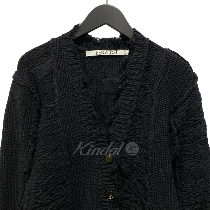 楽天市場】【中古】PERVERZE Wave Stripe Crash Knit ダメージ加工 