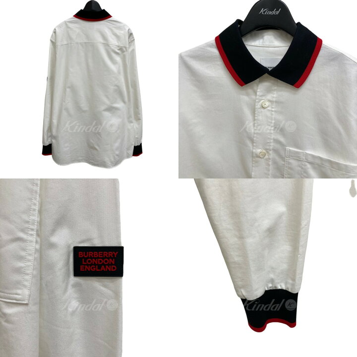 楽天市場】【中古】BURBERRY シャツ 8013457 ホワイト サイズ：M 