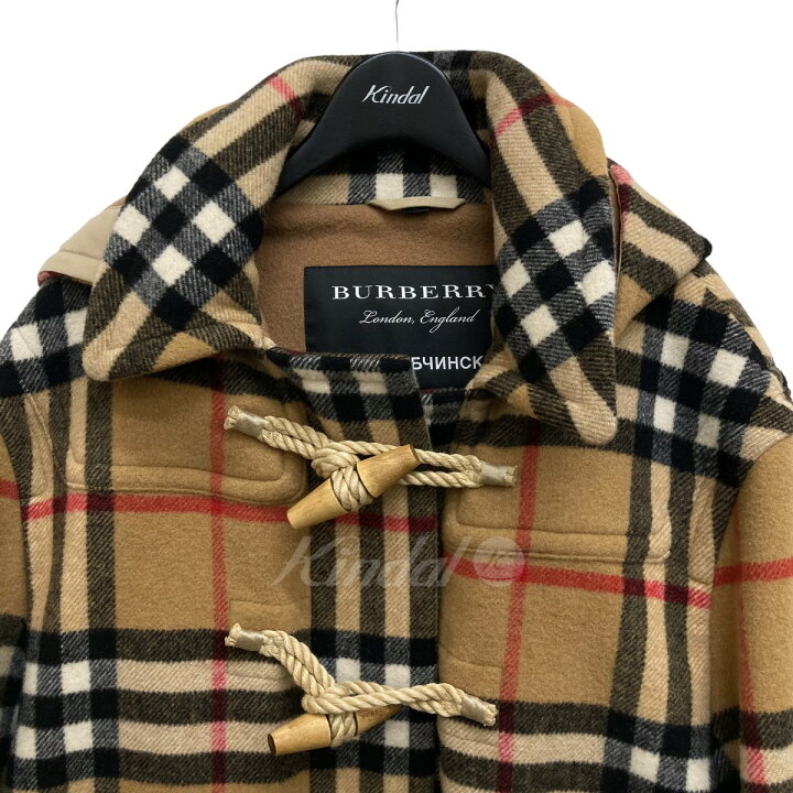 楽天市場】【中古】BURBERRY ×Gosha Rubchinskiy ダッフルコート 