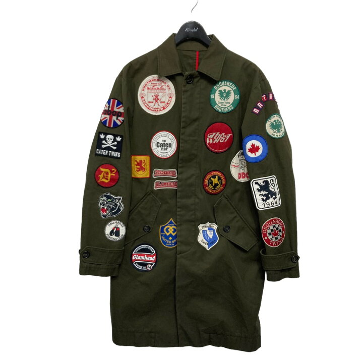 楽天市場】【中古】DSQUARED2 ワッペンコート グリーン サイズ：SIZE  