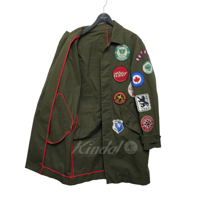 楽天市場】【中古】DSQUARED2 ワッペンコート グリーン サイズ：SIZE 