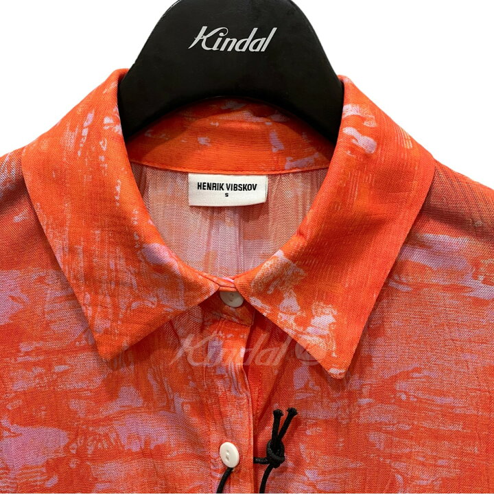 楽天市場】【中古】HENRIK VIBSKOV SHORT MESH PLISSE SHIRT ショート 