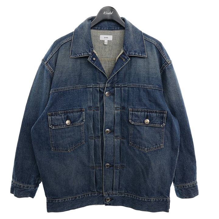 楽天市場】【中古】HYKE DENIM JACKET TYPE2(BIG FIT) デニム  