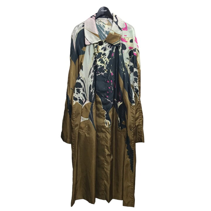 楽天市場】【中古】DRIES VAN NOTEN 18AW マーブルデザインコート82 