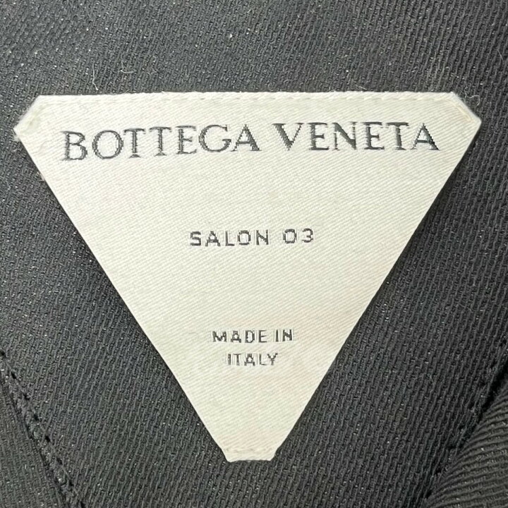楽天市場】【中古】BOTTEGA VENETA 金属混デニムジャケット ブラック 