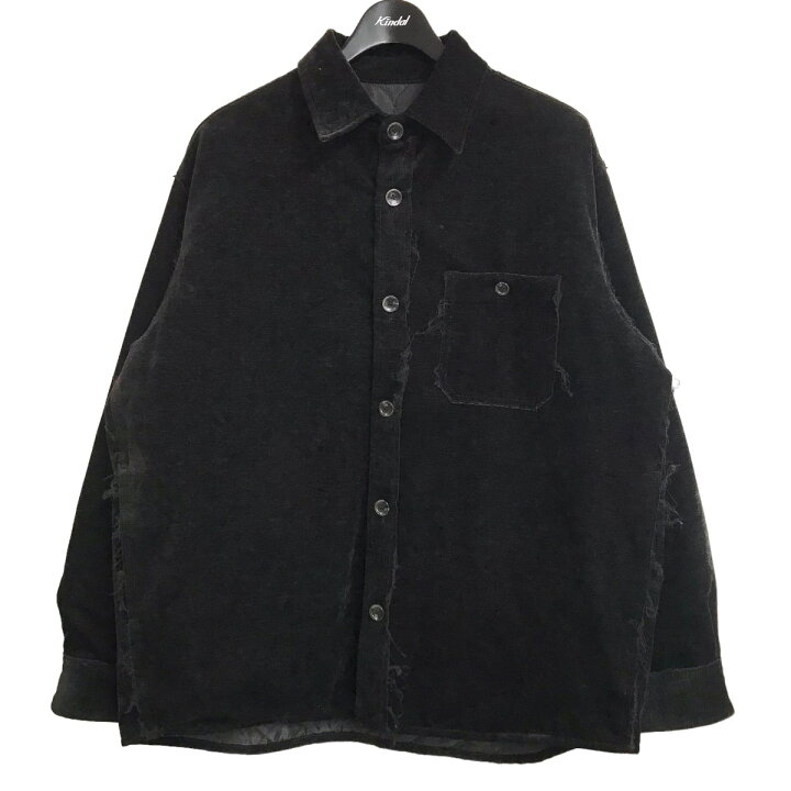 楽天市場】【中古】PERVERZE 中綿シャツジャケット ブラック サイズ：W  