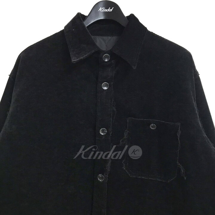 楽天市場】【中古】PERVERZE 中綿シャツジャケット ブラック サイズ：W 