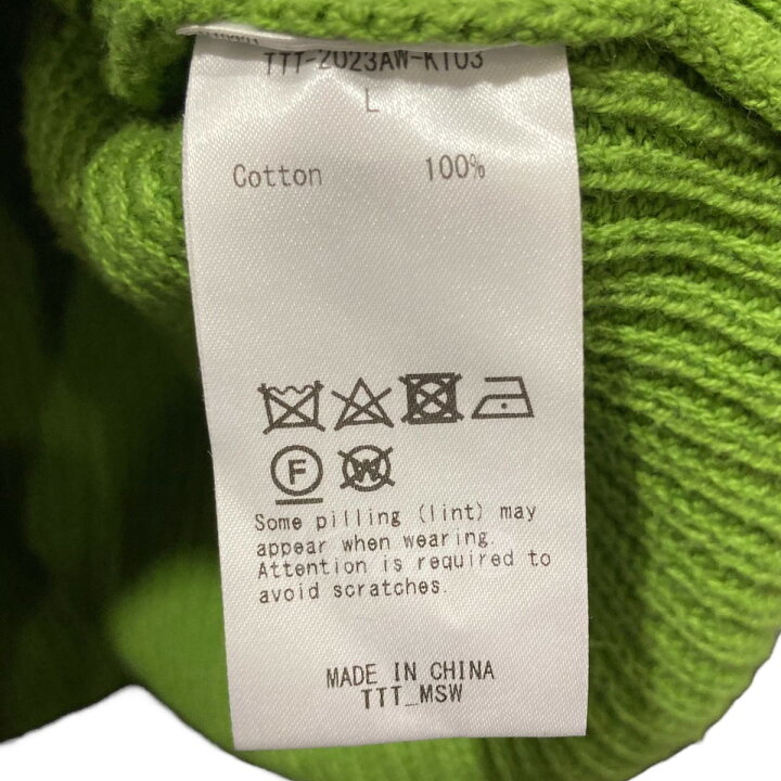 楽天市場】【中古】TTT MSW23AW｢New Standard Knit Vest｣ニットベスト 